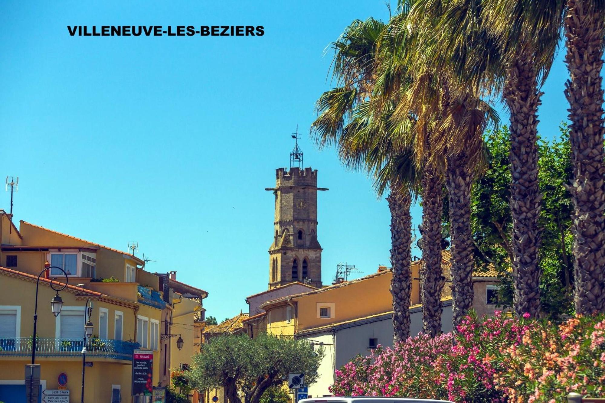 Hotel Las Cigalas Villeneuve-lès-Béziers Eksteriør billede