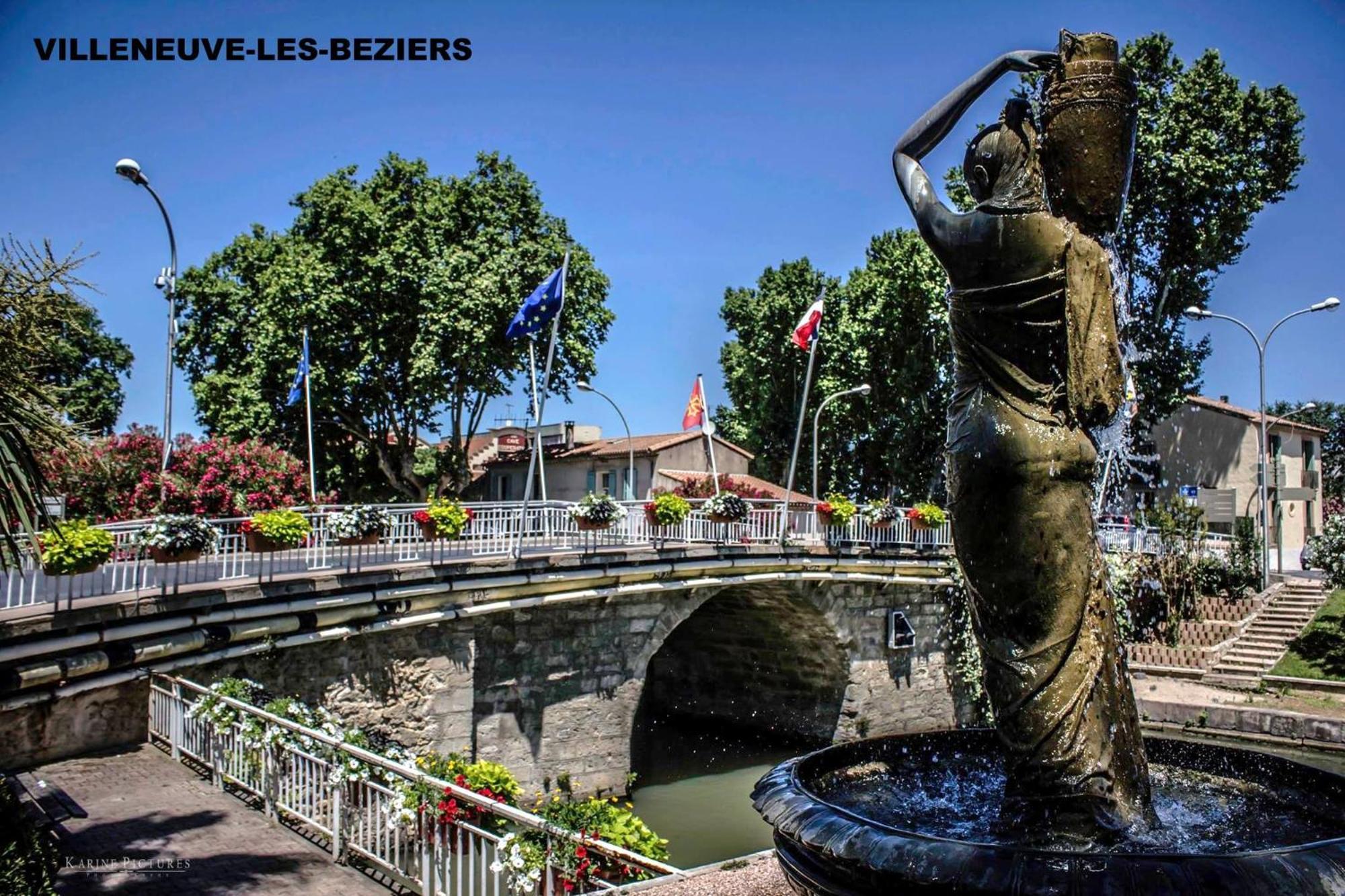 Hotel Las Cigalas Villeneuve-lès-Béziers Eksteriør billede